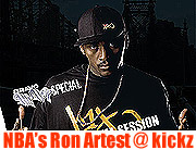 Kickz Sport Shoez Store am 03.07.2006: k1x holt NBA Star Ron Artest nach Deutschland! (Foto: kickz)